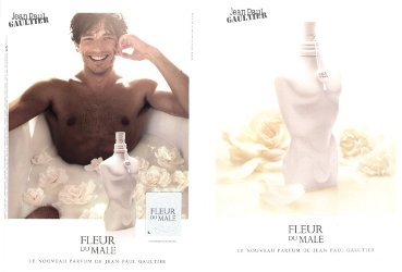 Jean Paul Gaultier Fleur du Male advert
