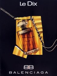 Balenciaga Le Dix parfum advert