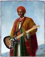 Study for the Portrait of a Rocker After Anne-Louis Girodet-Trioson