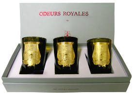 Cire Trudon Odeurs Royales votive set