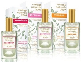 Demeter Vintage Naturals perfume collection 2009