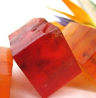 Orange zest soap