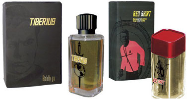 Star Trek Tiberius and Red Shirt fragrances for men