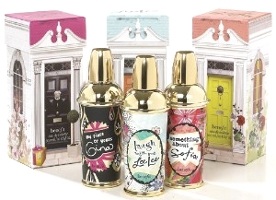 Benefit Crescent row trio of perfumes