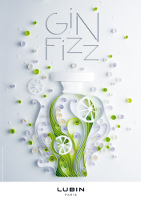 Lubin Gin Fizz perfume advert 1
