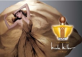 Nicole Miller Frenzy perfume advert