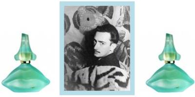 Salvador Dali Laguna fragrance bottles, Salvador Dali