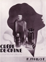 Millot Crepe de Chine advert