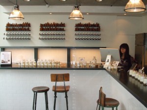 Le Labo, store interior, Tokyo