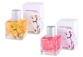 Infusion Organique Indochine and Acai Rain perfumes