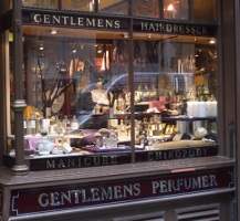 Geo. F. Trumper, window detail