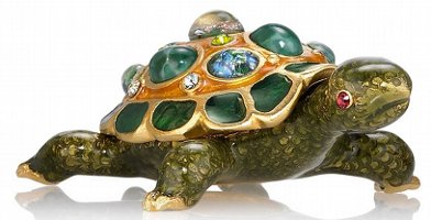 Estee Lauder Pleasures Treasured Turtle by Jay Strongwater