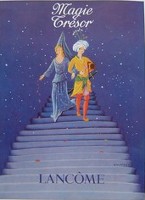 Vintage Lancome fragrance ad