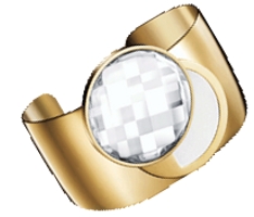 Sarah Jessica Parker SJP NYC solid perfume cuff bracelet