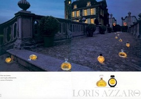 Loris Azzaro fragrance advert