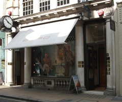 Etro London boutique, store exterior