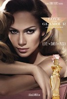 Jennifer Lopez Love and Glamour fragrance advert