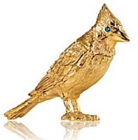 Estee Lauder Pleasures Golden Bird solid perfume compact