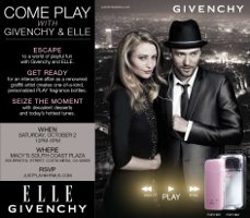 Invitation, Givenchy & Elle