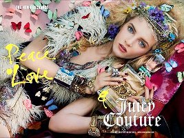 Peace, Love & Juicy Couture advert