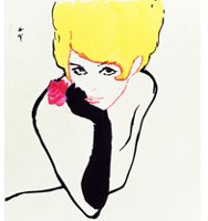 René Gruau for Miss Dior