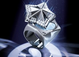 Mugler Show Collection solid Angel perfume ring