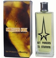 Shirtless Kirk cologne