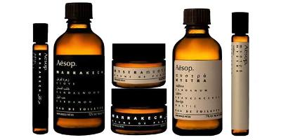 Aesop fragrance line