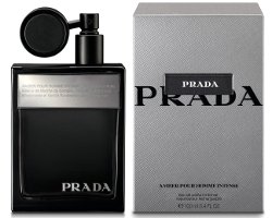 Prada Amber Pour Homme Intense fragrance bottle