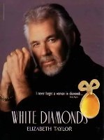 Kenny Rogers for Elizabeth Taylor White Diamonds