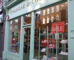 Cologne & Cotton, London, store exterior