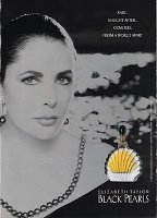 Elizabeth Taylor Black Pearls