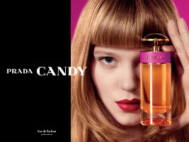Prada Candy fragrance advert