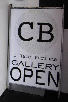 CB I Hate Perfume gallery open sign