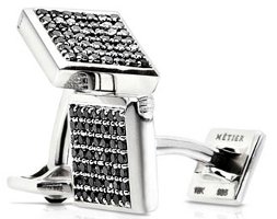 Spendy scented cufflinks