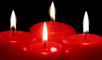 red candles