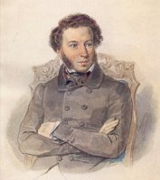 Pushkin portrait by P Sokolov