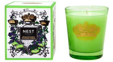 Nest Sir Elton John Woodside Garden Candle