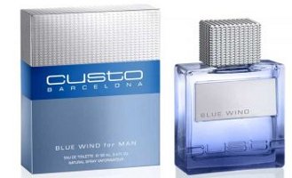 Custo Barcelona Blue Wind fragrance packaging