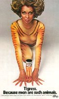 Faberge Tigress advert, Lola Falana