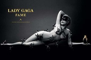 Lady Gaga Fame, 2 page advert