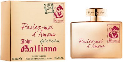 John Galliano Parlez-Moi d'Amour Gold Edition