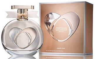 Coach Love perfume packaging