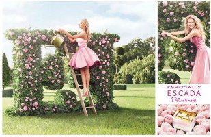 Escada Especially Escada Delicate Notes advert