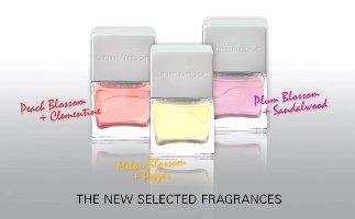 Strenesse Peach Blossom & Clementine, Plum Blossom & Sandalwood, Melon Blossom & Pepper