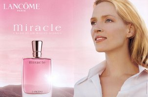 Uma Thurman for Lancome Miracle