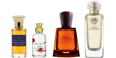 Parfum d'Empire Cuir Ottoman, Pacifica Indian Coconut, Frapin 1967, Hermès Eau d’Hermès