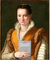 Bianca Cappello De Medici with Her Kindle, after Alessandro Allori