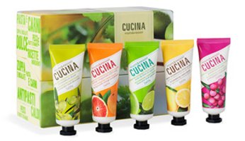 Cucina hand cream recipe box gift set