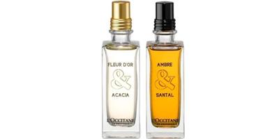 L’Occitane Fleur d’Or & Acacia and Ambre & Santal 